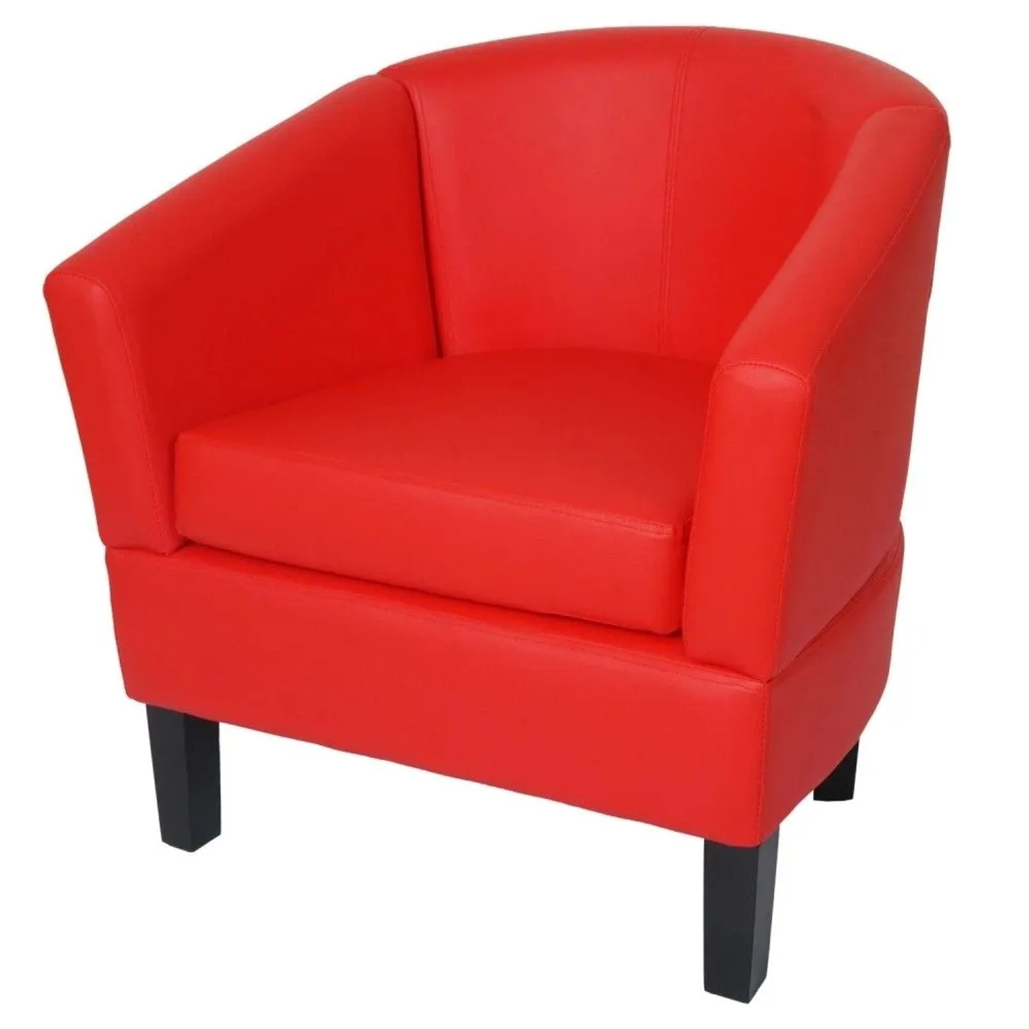 MCW Lounge-Sessel O17 Rot