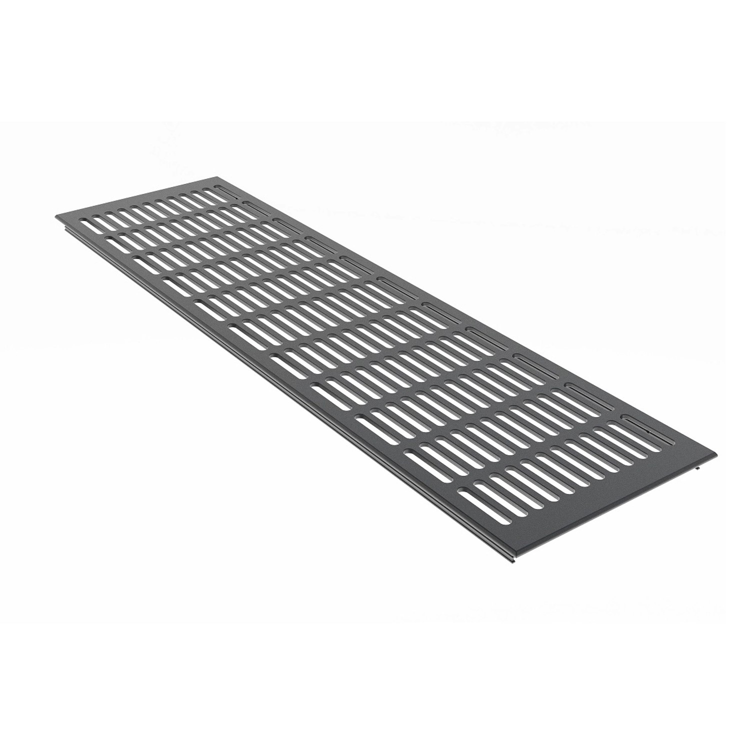 MS Beschläge Alu-Gitter 150 x 400 mm Anthrazit RAL 7016 Luftzirkulation günstig online kaufen