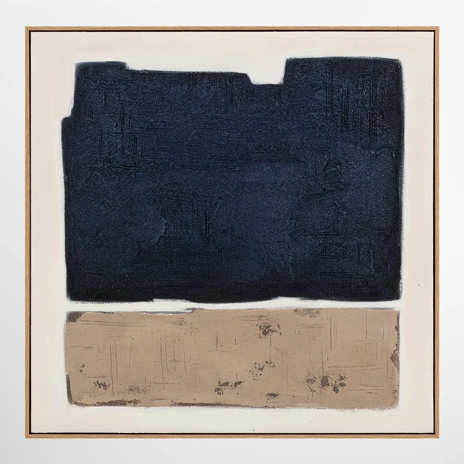 ArtUniverse Leinwandbild Sandy Beach 80 x 80 cm