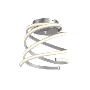 Lindby LED Deckenleuchte Haniya 9624264 Dimmbar Modern in Alu aus Metall 3-flammig Wohnzimmerleuchte