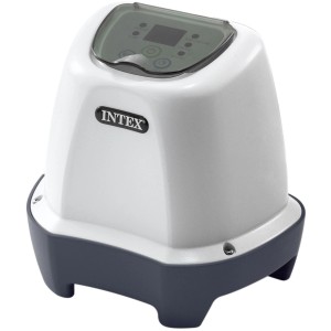 Intex Krystal Clear QS200 Salzwassersystem, weiße Pool Salzanlage mit Display.