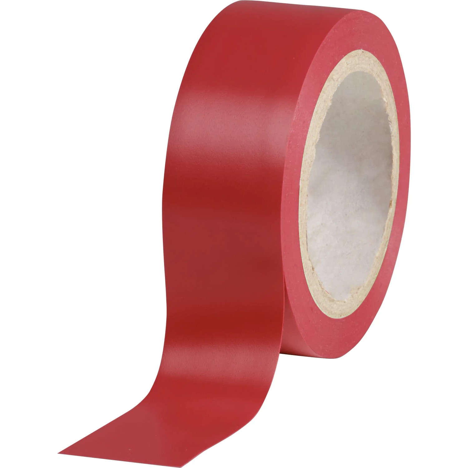 Rolle rotes Isolierband aus dem 6-teiligen Set, 4,5 m x 15 mm, für Elektroinstallationen.