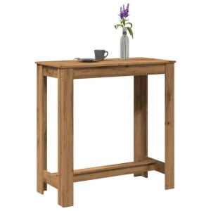 vidaXL Bartisch Artisan-Eiche 102x50x103,5 cm Holzwerkstoff 854417