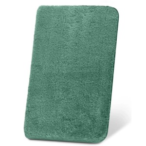 Mintgrüner Hochflor Badteppich BeauMare FL. Weicher, rutschfester Vorleger für Bad und Wohnbereich.