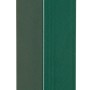 Grüner Eckpfosten, 240 cm, mit Klemmplättchen für Zaunbau & Sichtschutz.