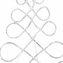 vidaXL Lichterbaum in Weihnachtsbaumform Mehrfarbig 80 x 56 cm PVC 42018958_10