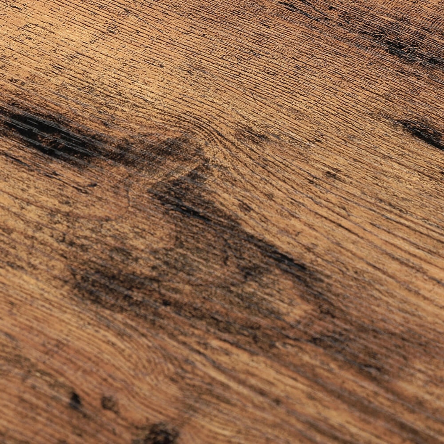 Detailaufnahme der braunen Holzoberfläche der Vasagle Schuhbank mit Gitterablagen.