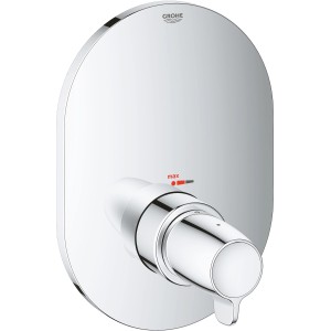 Grohe Grohtherm Special Thermostat-Zentralbatterie in Chrom mit Temperaturregler.