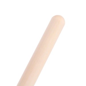 Glatter, heller Holzstiel der Galaflor Kinderschaufel, 76cm. Ergonomischer Griff für Kinder-Gartengeräte.