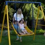 Zero Gravity Gartenschaukel MAGIC CARPET mit Stabilem und Korrosionsbeständigem Metallrahmen_7