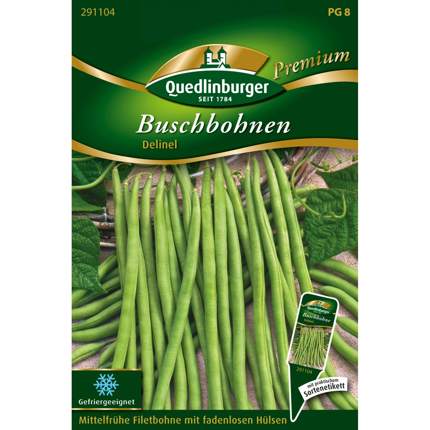 Quedlinburger Buschbohne ''Delinel'' günstig online kaufen