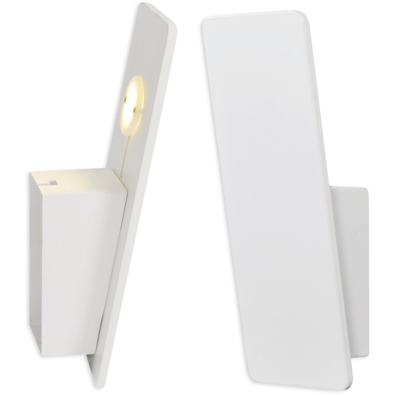 Näve LED-Wandleuchte Stan Weiß 22 cm kaufen bei OBI