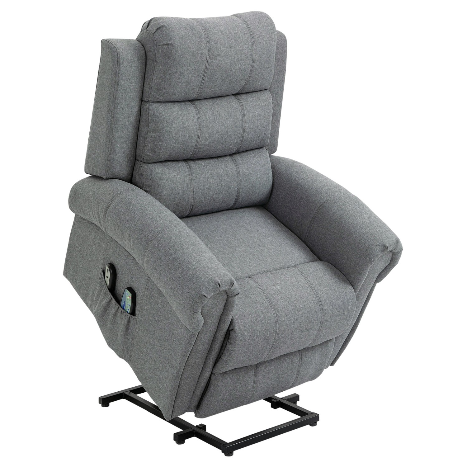 HOMCOM Elektrischer Aufstehsessel Massagesessel mit Wärmefunktion 90 x 91 x günstig online kaufen