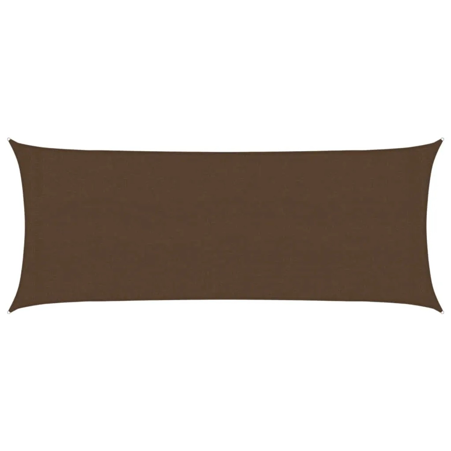 vidaXL Sonnensegel 160 g/m² Braun 2x4,5 m HDPE 311780