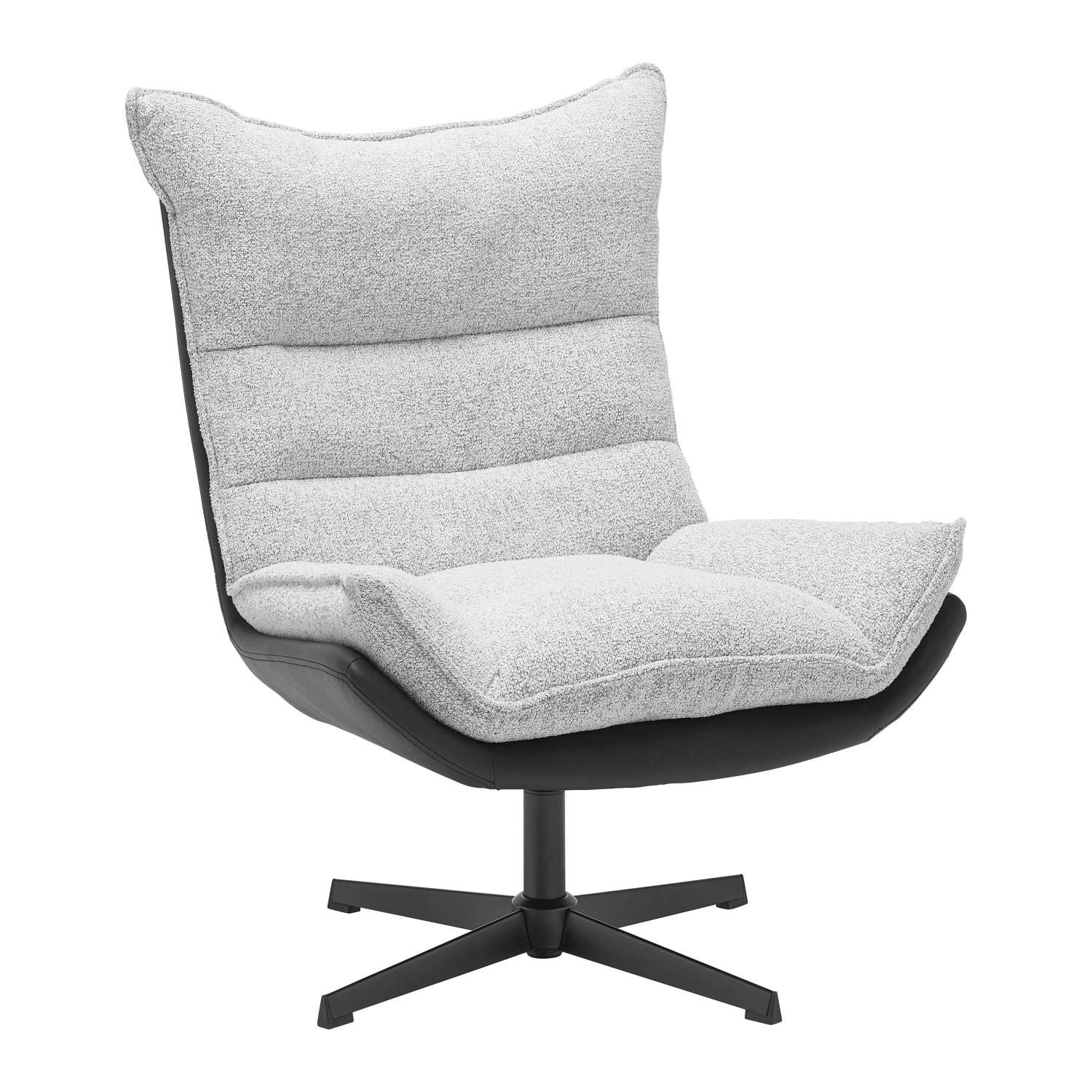 Mömax Sessel Audrey Creme/Schwarz