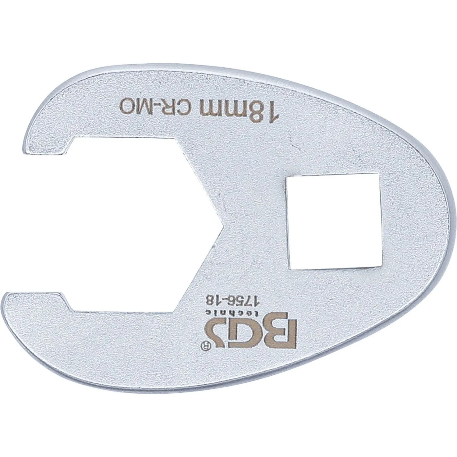 BGS Hahnenfußschlüssel Antrieb Innenvierkant 10 Mm  3 8 Zoll  SW 18 Mm 1756 18