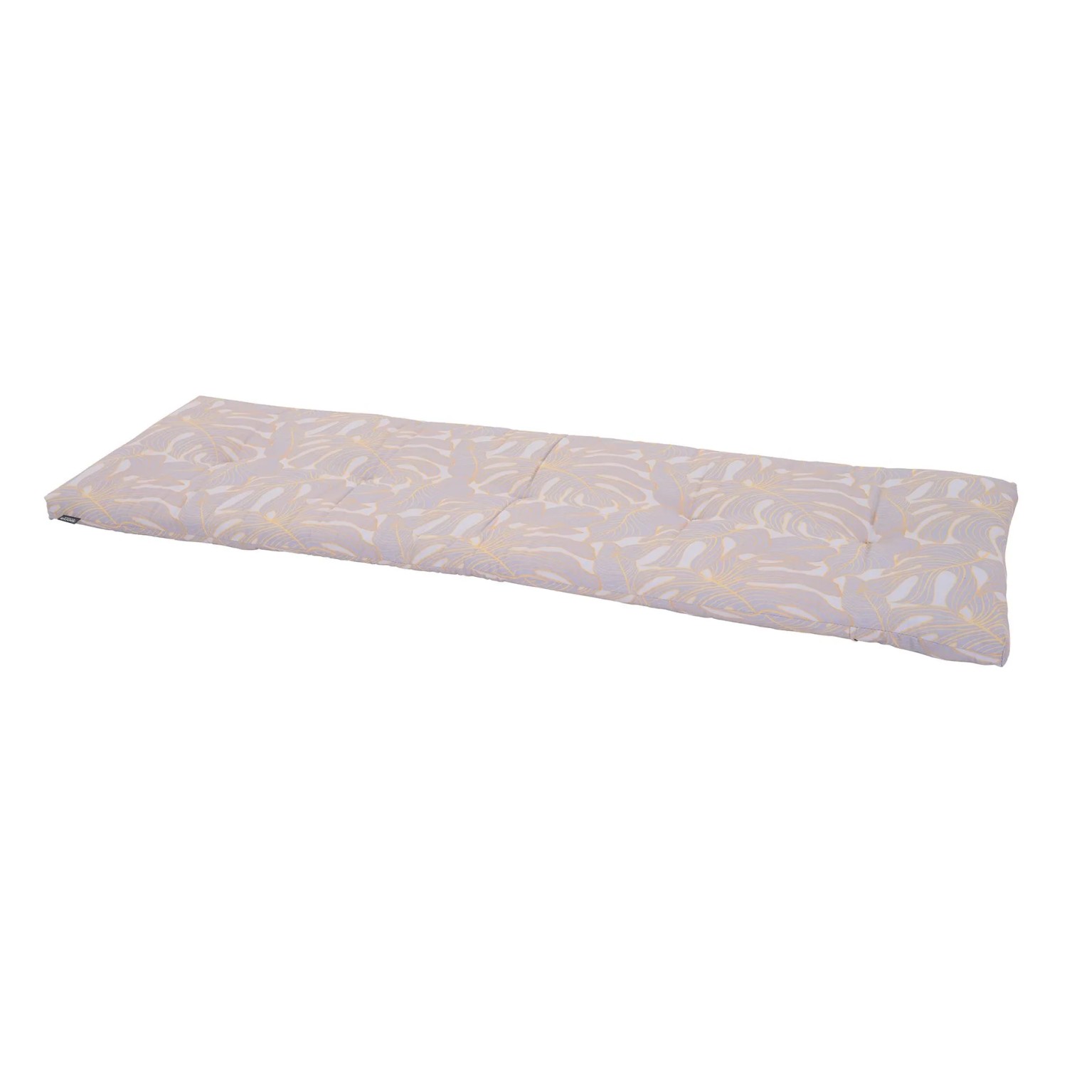 Siena Garden Bankauflage Comfort 140 cm x 44 cm x 7 cm Tropische Blätter