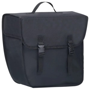 vidaXL Fahrradtasche für Gepäckträger Wasserdicht 21 L Schwarz 93253
