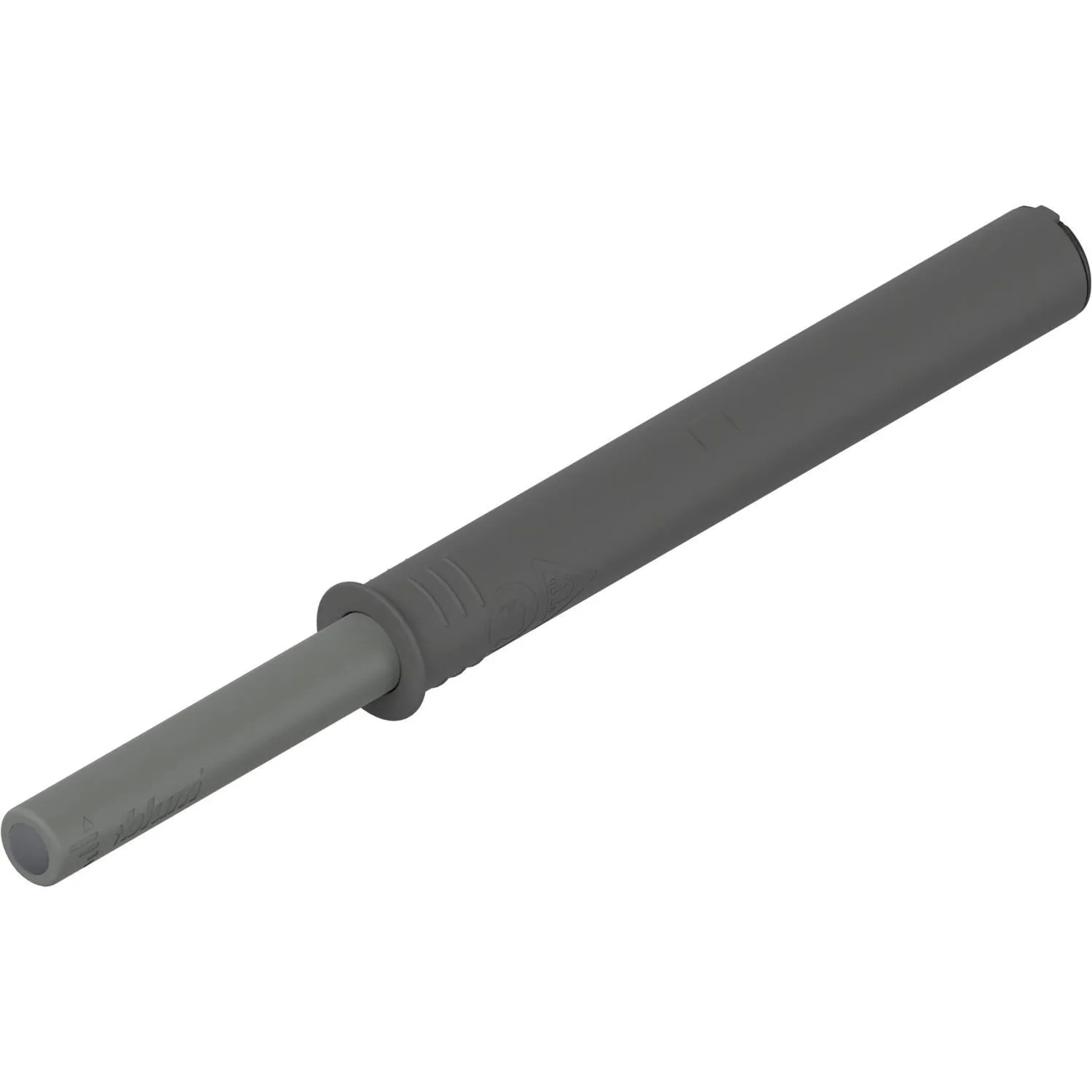 Blum Tip-On Türöffner 956A1006F Langversion mit Puffer Platingrau