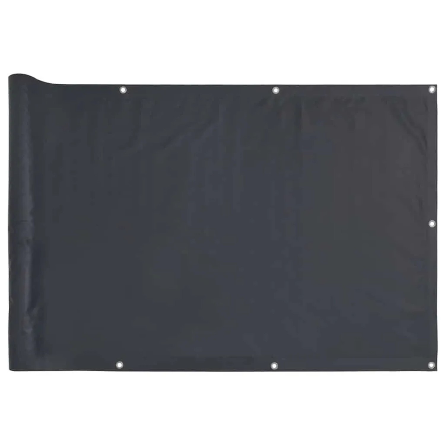 vidaXL Balkon-Sichtschutz Anthrazit 500x90 cm PVC 4005430 günstig online kaufen