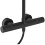Ideal Standard Brausegarnitur A7210XG Ceratherm T25+ in Schwarz Matt für Duschpaneele.
