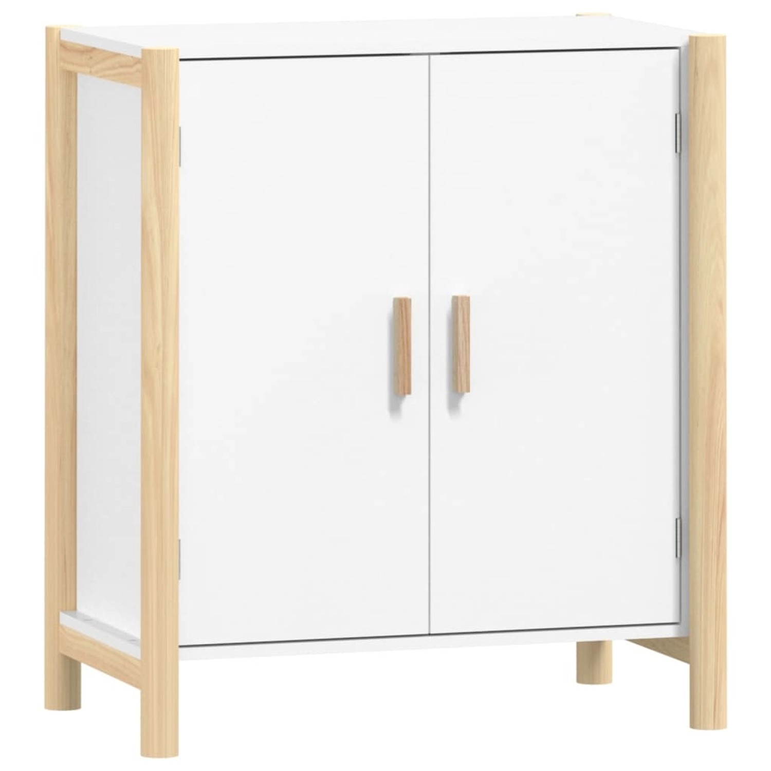 vidaXL Sideboard Weiß 62x38x70 cm Holzwerkstoff 345669 günstig online kaufen