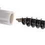 Schrauben- und Dübel-Set, Stahl brüniert, 3x25 mm, für Profile.