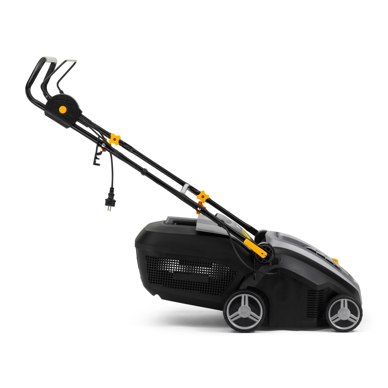 Alpina Elektro-Vertikutierer ASC 1.5 E, 1500W, mit Fangkorb. Ideal zur Rasenpflege.