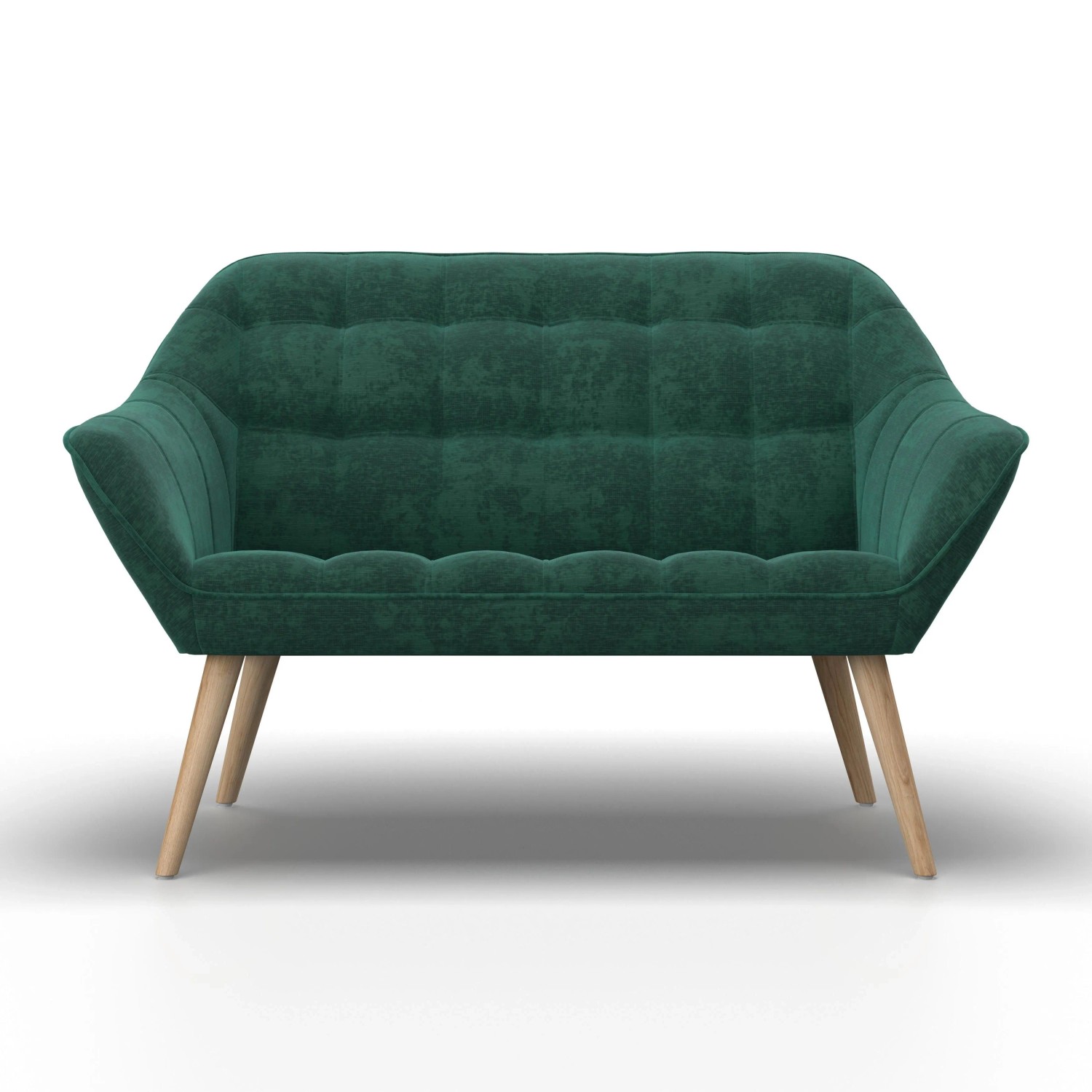 Bessagi Home Sofa Monique Grün Webstoff