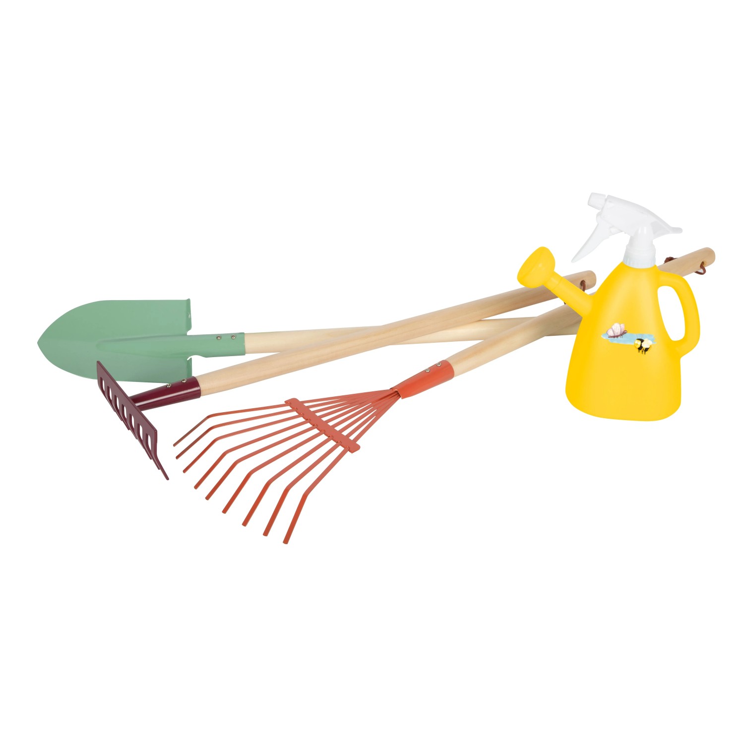 small foot Gartenwerkzeug-Set mit Gießkanne Tiny Garden