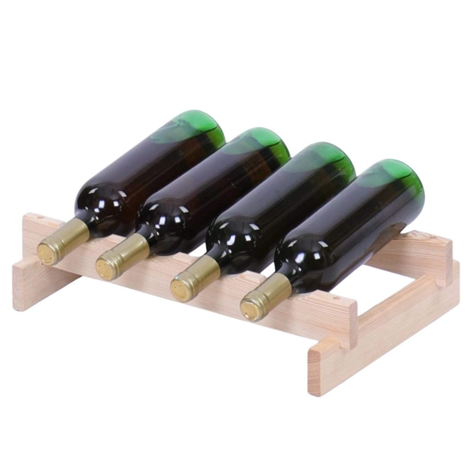 PROREGAL Weinregal VINOTECA FLEX PRO HxBxT 9x46x28cm 4 Flaschen Auf 1 Ebene günstig online kaufen