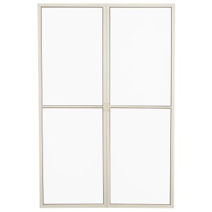 Weiße Palram Fliegengittertür für Garda/Ledro/San Remo Terrassenüberdachung.