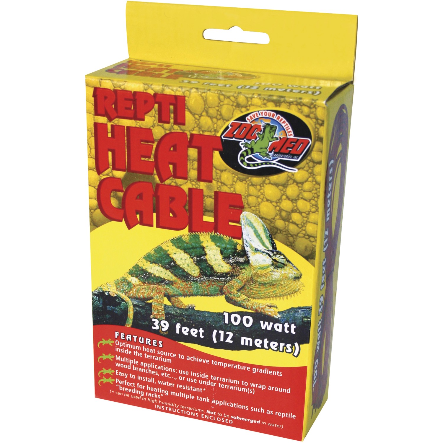 ZooMed Terraristik Heizkabel Repti 100 W 12 m