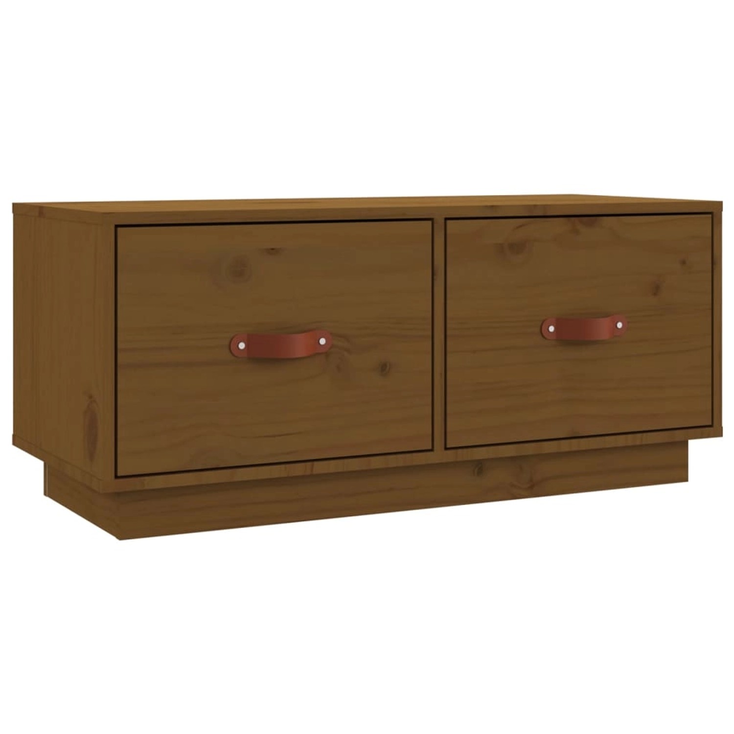 VidaXL TV-Schrank Honigbraun 80x34x35 cm Massivholz Kiefür günstig online kaufen