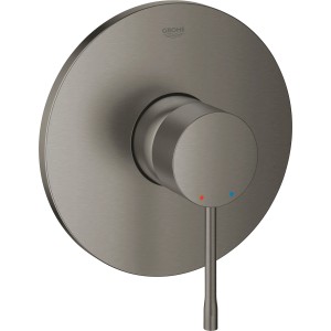 Grohe Essence Einhand-Brausebatterie, Unterputz, Hard Graphite gebürstet.