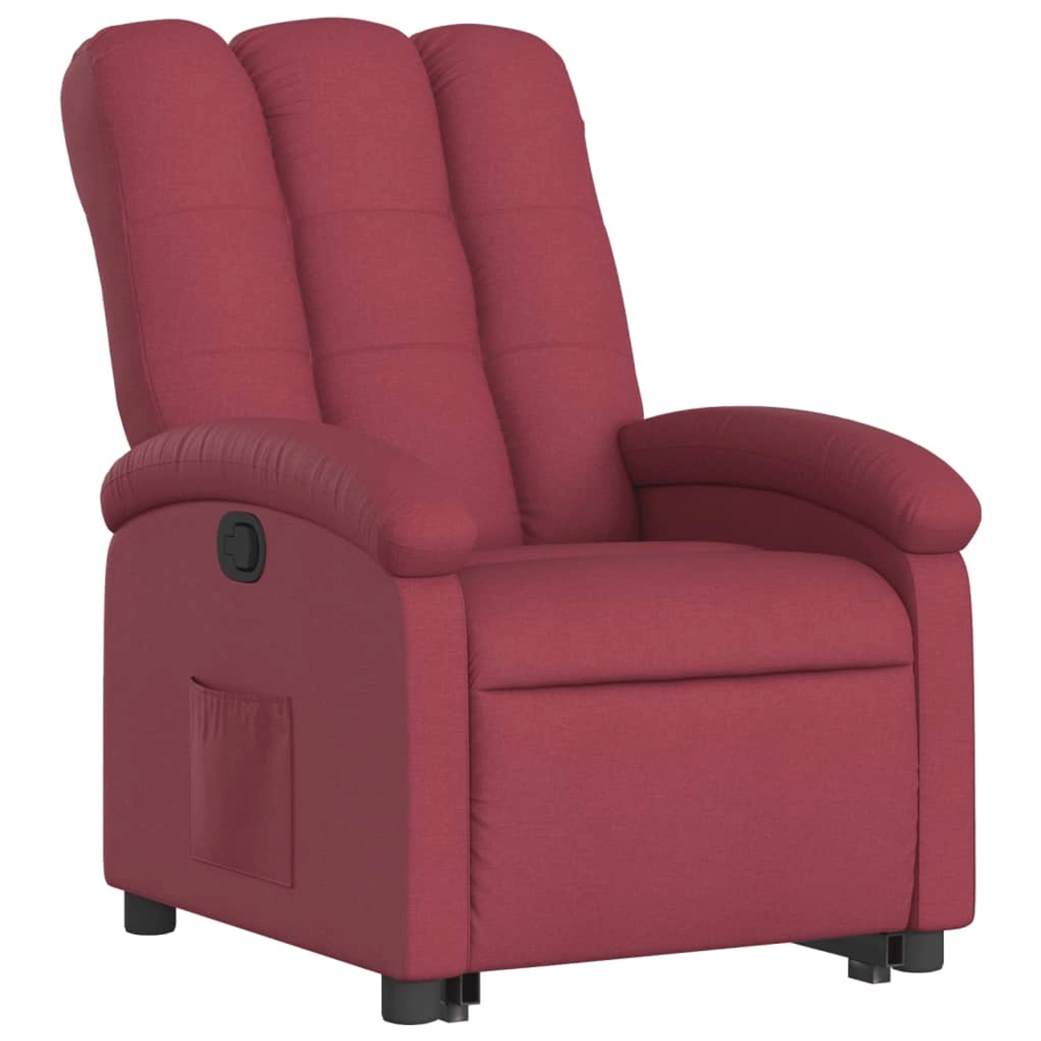 vidaXL Relaxsessel mit Aufstehhilfe Weißrot Stoff Modell 9 günstig online kaufen