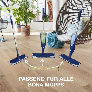 Bona Mikrofaser Auftrags-Pad für Polish/Refresher, passend für alle Bona Mopps. Reinigungsmittel & Pflegemittel.