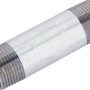Verzinkter Rohrdoppelnippel, 33,3 mm (R 1), 100 mm, mit Außengewinde für Pumpen und Hauswasserwerke.