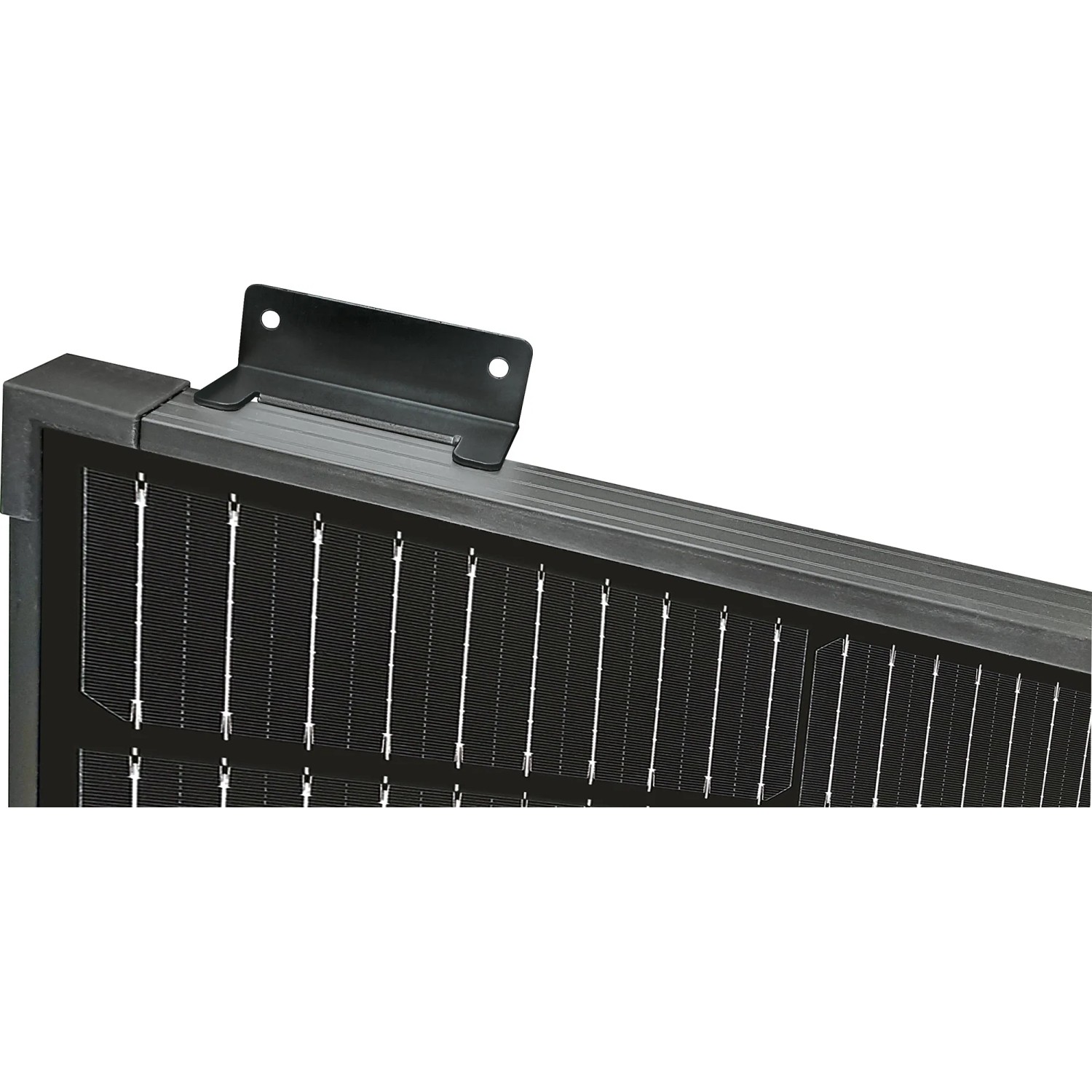 Schwaiger Z-Winkel 4er-Set aus Aluminium zur Solarmodul-Montage.