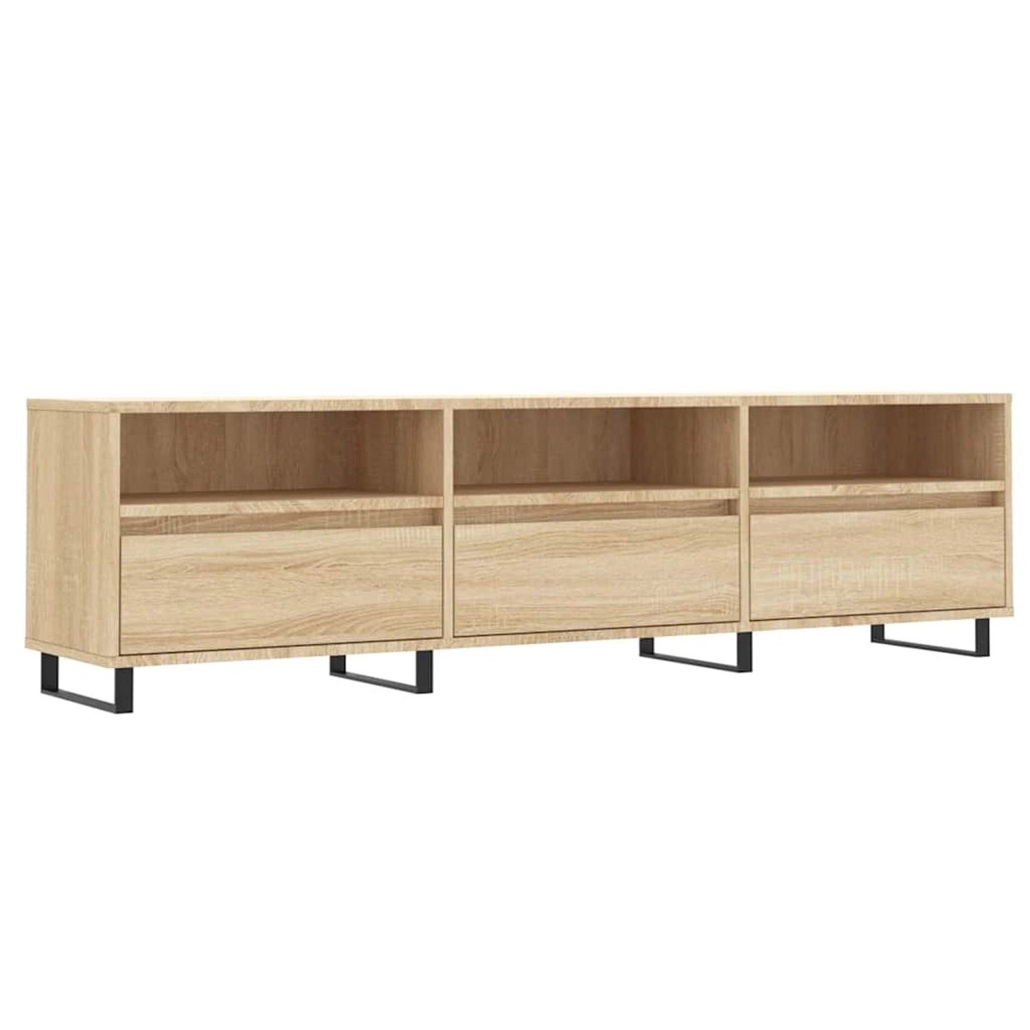 vidaXL TV-Schrank Sonoma-Eiche 150x30x44,5 cm Holzwerkstoff 831303 günstig online kaufen