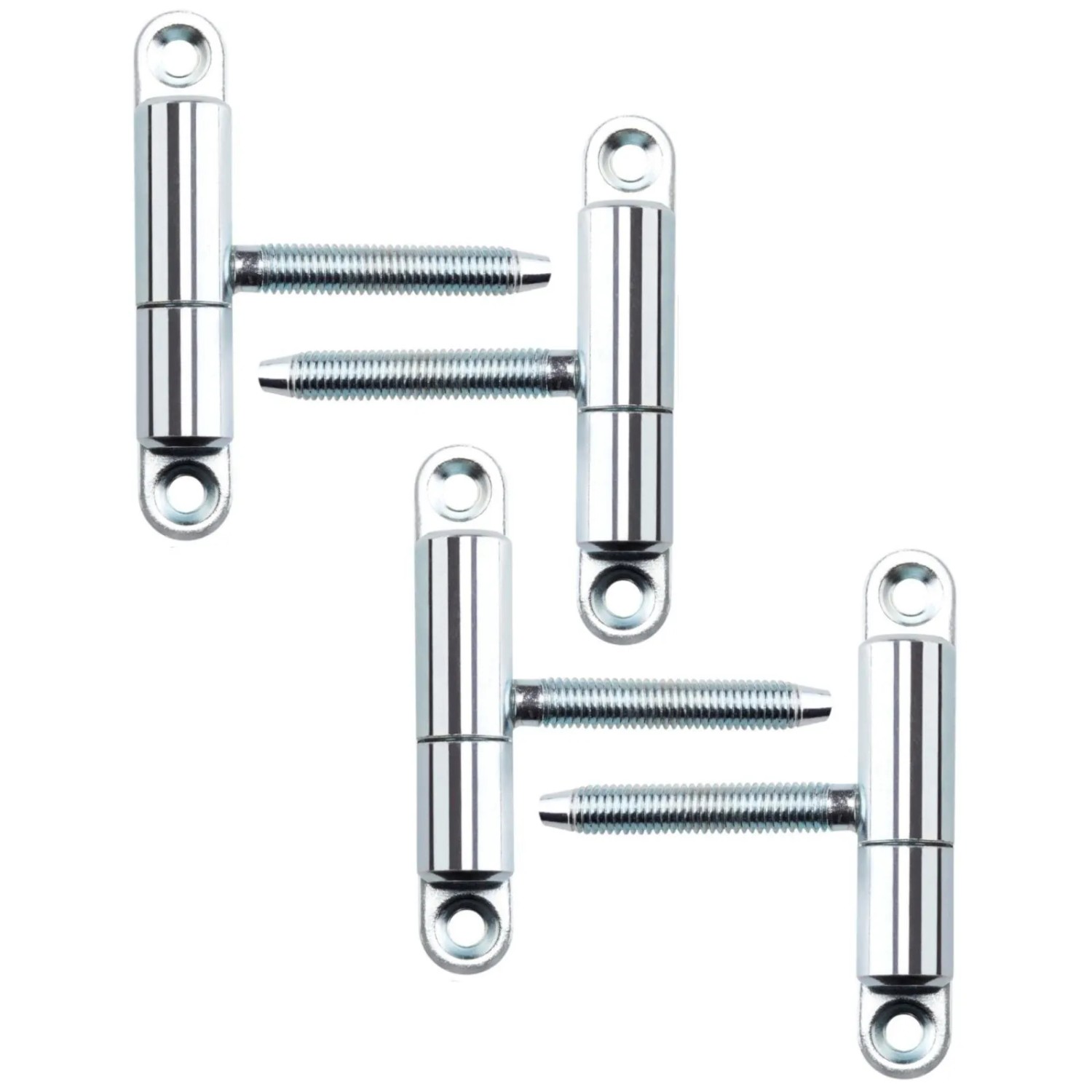 SOTECH 4 Stück Türband Einbohrband 15 x 83 mm mit Zapfen M8 x 50 mm Verzinkt