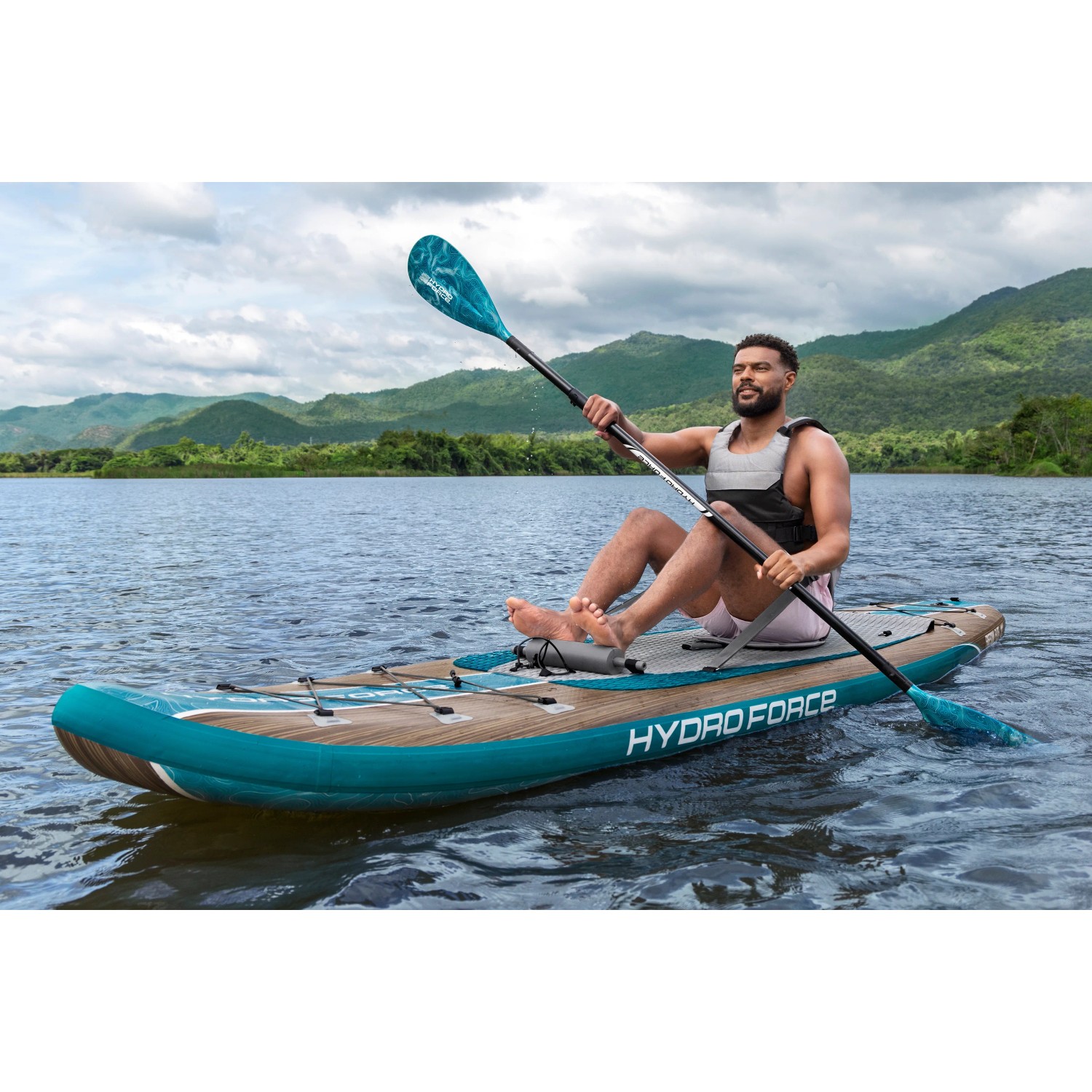 Bestway SUP Allround Board-Set Freesoul Elite Sitz 335 cm x 84 cm x 15 cm_9