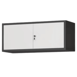 JAN NOWAK Schrankerweiterung für Aktenschrank, 2-flügelig, anthrazit-weiß, 38x90x40 cm.