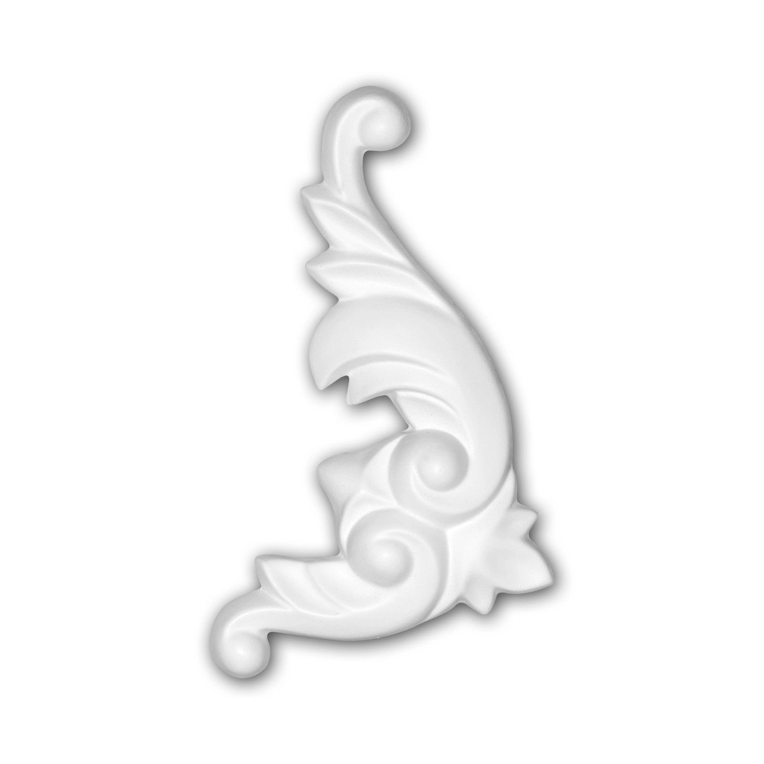 PROFHOME 160135 Zierelement dekoratives Element Stuckdekor aus Polyurethan günstig online kaufen