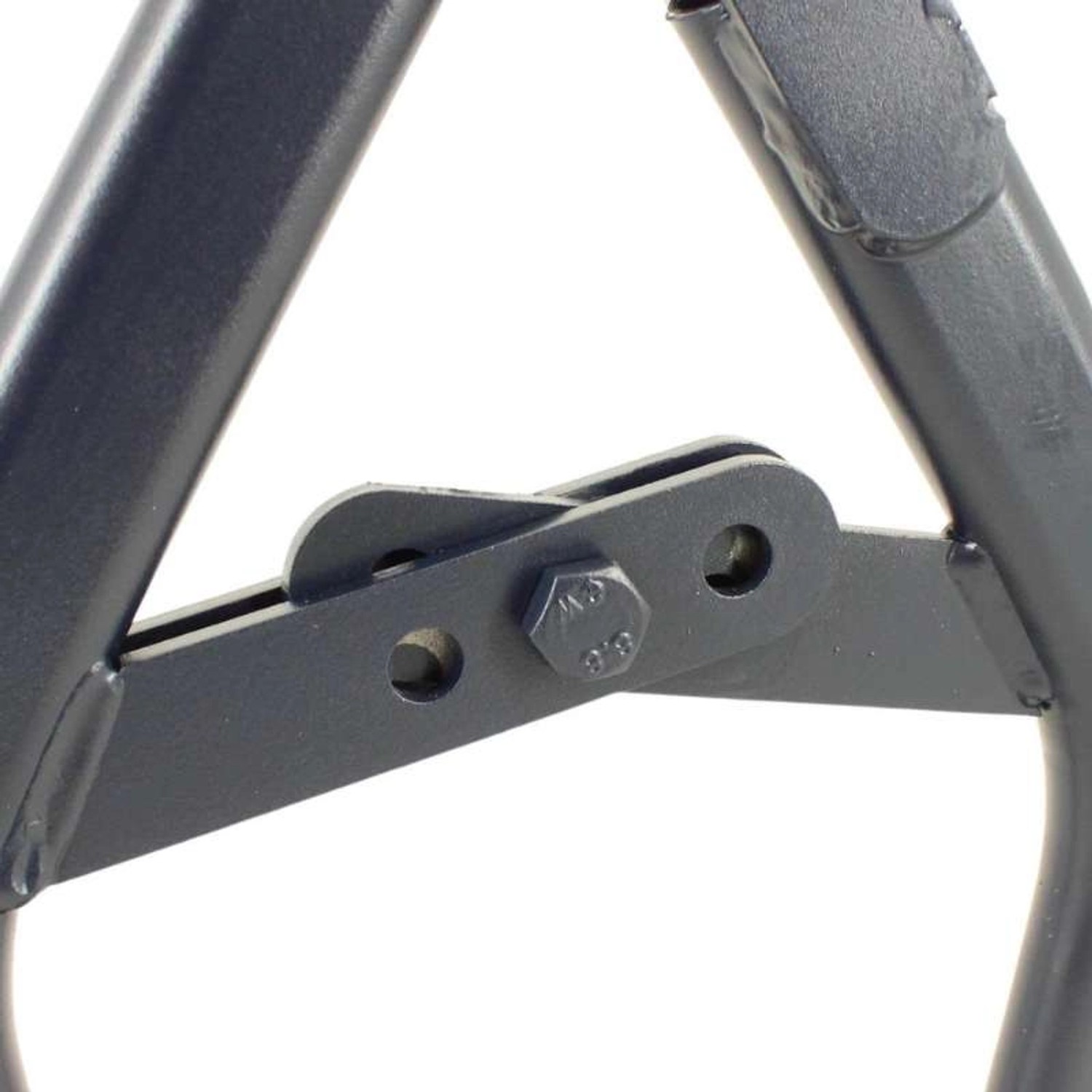 Detailaufnahme: D&O Bordsteinzange mit verstellbarem Scharnier.