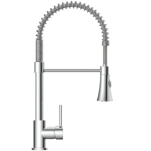 Eisl Spültischarmatur Leon Chrom mit Geschirrbrause, Einhebelmischer für die Küche.