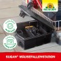 Neudorff Sugan Mäusefallen-Station, schwarze Köderbox mit Schlagfalle für sichere Mäusebekämpfung.