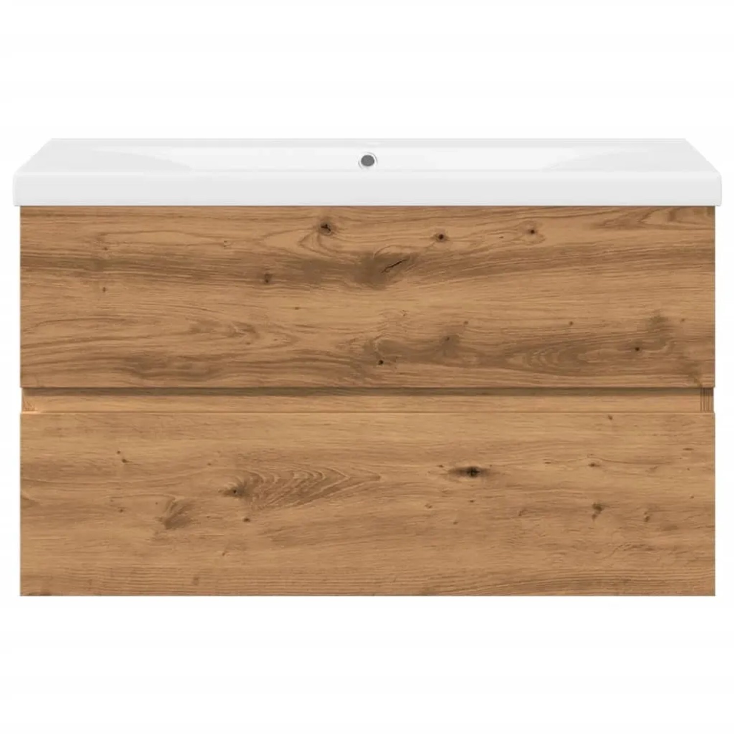 vidaXL Waschbeckenunterschrank mit Einbaubecken Artisan-Eiche 3328924_5