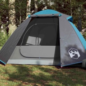 Furnicato Campingzelt Kuppel Blau 220 X 133 X 113 Cm