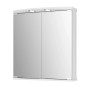 Jokey Spiegelschrank Ampado, 60 cm, weiß hochglanz mit LED-Beleuchtung.